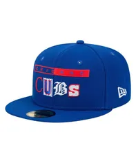 ニューエラ メンズ アクセサリー 帽子 New Era Mens Royal Chicago Cubs Ransom 59FIFTY Fitted Hat Royal