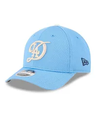 ニューエラ メンズ アクセサリー 帽子 New Era Mens Light Blue Los Angeles Dodgers City Connect Batting Practice 9FORTY MCrown Adjustable Hat Light B