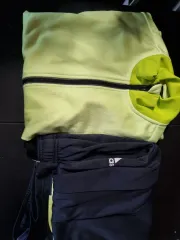 アディダス トレーナー 上下セット 蛍光/ネイビー