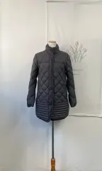 g_cut ダイヤダックダウンキルティングショートダウン ブラック