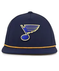 アメリカンニードル メンズ アクセサリー 帽子 American Needle Mens Navy St Louis Blues Buxton Pro Tech Adjustable Hat Navy ネイビー