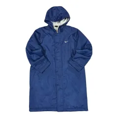 (即日発送) NIKE ミドル スウッシュ ネイビー シープスキン アウター