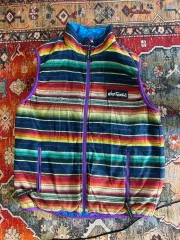 ワイルドシングス リバーシブル ダウンベスト