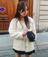 (海外配送) Vネック 多用途 コート ジャケット