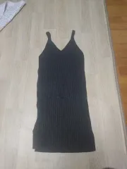 ルショップ 柔らかい 厚手 ニット ビスチェ ロング ONE PIECE