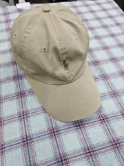 ポロ ラルフローレン ベージュ Classic コットン チノ ベースボールキャップ