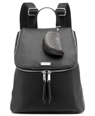 カルバンクライン レディース バッグ バックパック・リュックサック Calvin Klein Zulle ZipAround Backpack with Signature Hang Off Blacのサムネイル