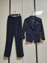 レディース ストライプ スーツ ジャケット セット