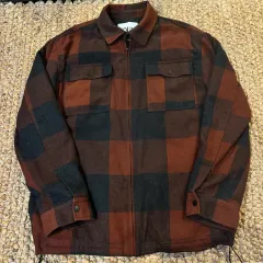 ザラ シャツ チェック柄 ジャケット (ㅎ5126)