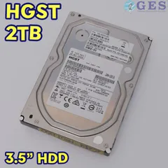 HGST 3.5インチHDD 2TB HUS724020ALA640 SATA 中古品 【Z32】のサムネイル