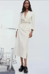 ザラ ストライプ セットアップ M