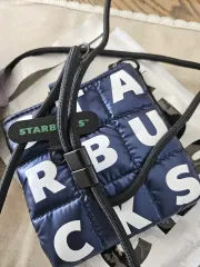 スターバックス シンガポール ミニ ポーチ バッグ (ブルー)