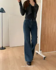 (新品) ブーツカット デニム フレア ズボン