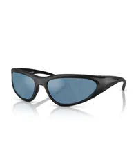 アーネット メンズ アクセサリー サングラス・アイウェア Tシャツ Arnette Mens Polarized Nineteen Two Sunglasses AN4352 Matte Blackのサムネイル