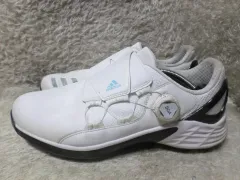 280 アディダス zg21 白 ボア ゴルフシューズ 中古 靴