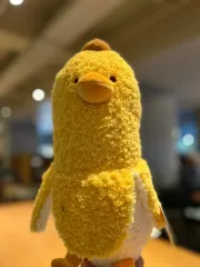 黄色バナナ アヒル ぬいぐるみ 中型