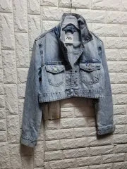 ZARA クロップド デニムジャケット