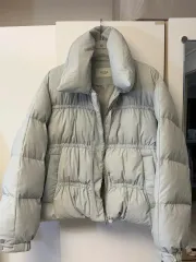 CC club ダウン アウター ライトグレー