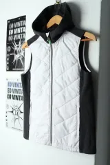 W(S) ポロ ラルフローレン ジップアップ ウィンドブレーカー アウター ジャケット ベスト ゴルフ キルティング-15780