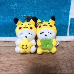 マシュマロキーホルダー2種（星、クローバ）