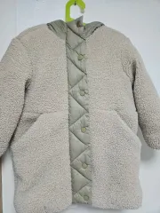 キッズ ザラ フリース アウター