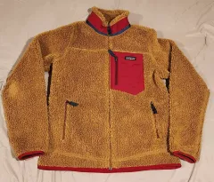 10s patagonia パタゴニア レトロ-X ブラウン/レッド