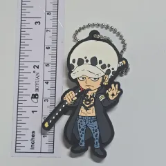 ONE PIECE トラファルガー D ウォーター ロー ラバー キャラクター キーチェーン キーホルダー チャーム ストラップ