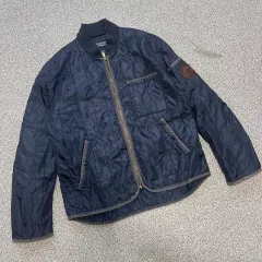 ポロ ラルフローレン キルティング ブルゾン ネイビー