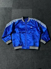 adidas アディダス オールドスクール ブルートラック ブルゾン スタジャン ジャケット