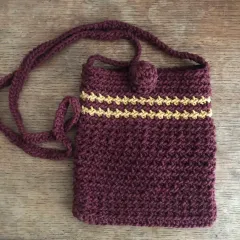 ヴィンテージ 編み バッグ