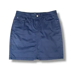 (30) Tommy Hilfiger ミニロゴ ネイビー ミニスカート 6