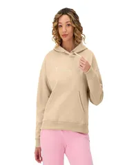 チャンピオン レディース アウター パーカー・スウェット Champion Womens Tonal Script Freshman Powerblend Long Sleeve Hoodie Champagne Frost シャンパン