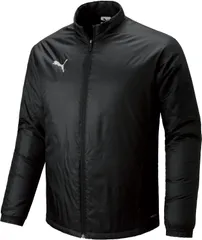 プーマ PUMA サッカー TEAMCUP パテッド ウーブン JKT ジャケット アウター フルジップ 上着 ウインドブレーカー メンズ レディース 撥水 防風 中綿 トレーニング 練習  660402 03 PUMABLACK