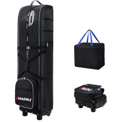 極美品 MAXFLI キャスター付 ゴルフトラベルカバー トラベルバッグ
