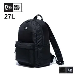 ニューエラ バックパック NEWERA LIGHT PACK [27L] ライトパック リュック デイパック バッグ 鞄 カバン bag 新生活 社会人 PC収納 軽量 大容量 通勤 通学 防水 (240305)