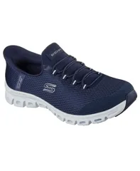スケッチャーズ レディース シューズ スニーカー Skechers Womens Slipins GlideStep Pursuit Walking Sneakers from Finish Line Navy ネイビー