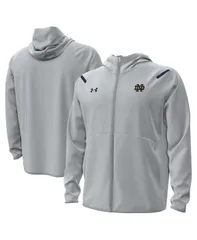 アンダーアーマー メンズ アウター ジャケット・ブルゾン フリース パーカー ジャケット Under Armour Mens Notre Dame Fighting Irish Unstoppable Performance Fleece HoodieHalf
