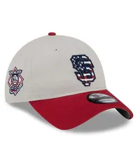 ニューエラ メンズ アクセサリー 帽子 New Era Mens Red San Francisco Giants 2024 Fourth of July 9TWENTY Adjustable Hat