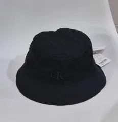 新品/タグあり Calvin Klein CK ブラック バケットハット