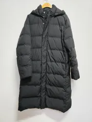 UNIQLO ユニクロ U フー U ダウンジャケット ロング丈 ブラック