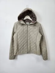 ラコステ キルティング フード ダウン ジャケット