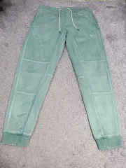 ナイキ ズボン リバイバル ウォッシュド ジョガー トラック パンツ グリーン m