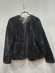 日本 MURUA フェイクファー 黒 ジャケット sr7