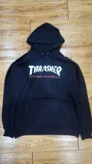 THRASHER(スラッシャー) ブラック フーディー