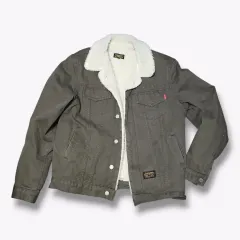 カーキブラウン ボルネオシェルパ ジャケット