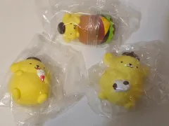サンリオ ポムポムプリン 食べすぎちゃった ソフトビニール マスコット 3種セット