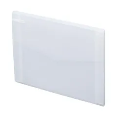 （まとめ）リヒトラブ soeruスリムドキュメントファイル（ヨコ型） A4 6ポケット フロストクリヤー A-8700-1 1冊〔×10セット〕