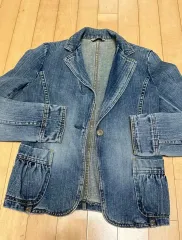 Selly's デニム ブレザー ジャケット