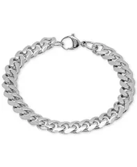 スティールタイム メンズ アクセサリー ネックレス・チョーカー・ペンダントトップ レース STEELTIME Mens SilverTone Chain Link Necklace Bracelet Set Silver シルバー