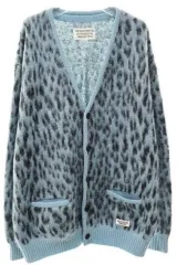 WACKO MARIA ワコマリア ヒョウ柄 レオパード モヘア カーディガン